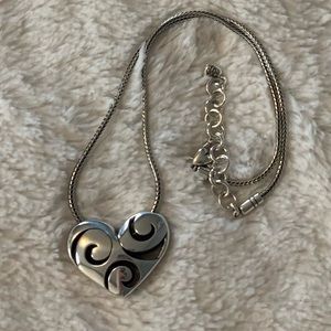 Brighton Adjustable Heart Necklace. NWOT